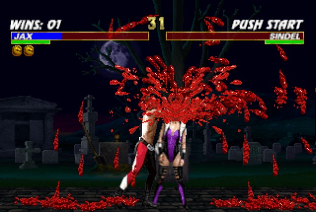 Mortal Kombat blood
