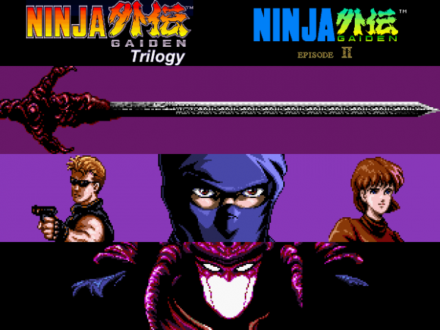 NinjaGaidenTrilogy-NinjaGaidenII-DarkSwordOfChaos-Wallpaper-Characters