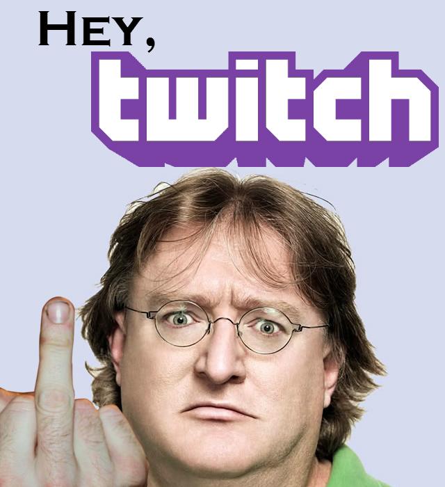 Mensagem de fim de ano de Gabe Newell para o Twitch