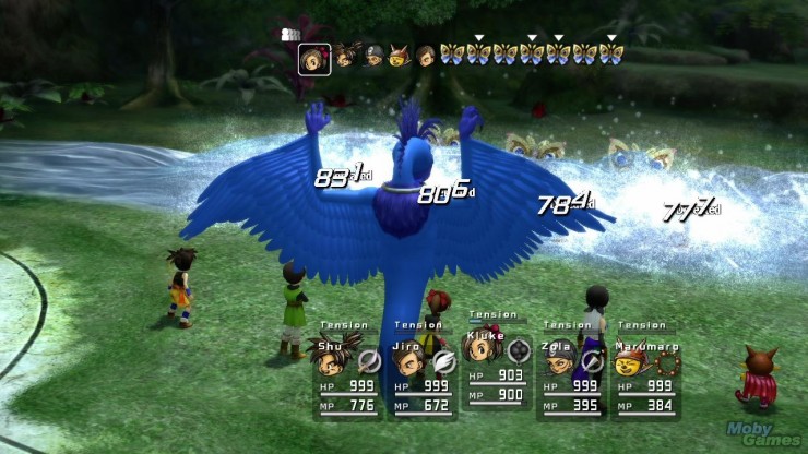 538250-blue-dragon-xbox-360-screenshot-using-water-magic-to-flush
