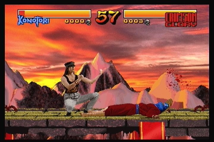 500411-way-of-the-warrior-3do-screenshot-fighting-on-a-narrow-bridge