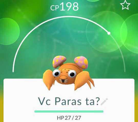 Os nomes mais bizarros dados aos Pokémon de Pokémon GO #2