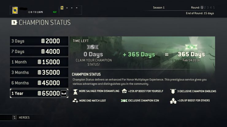 for_honor_store_champion_status_1
