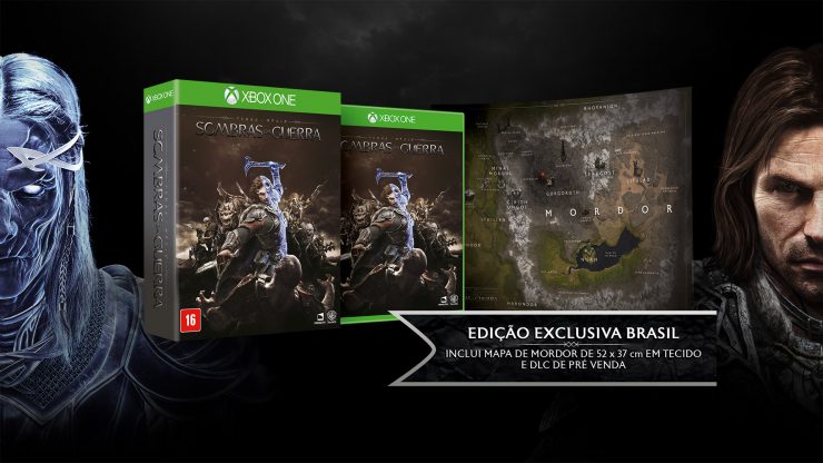 Middle-Earth Shadow Of War Sombras da Guerra Ed. Limitada - Xbox