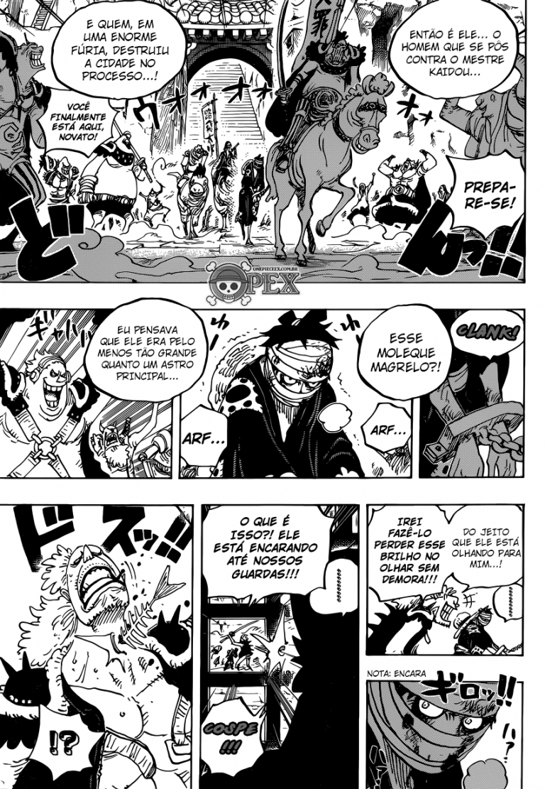 Cap Tulo Mais Recente De One Piece Apresentou Um Novo E Misterioso