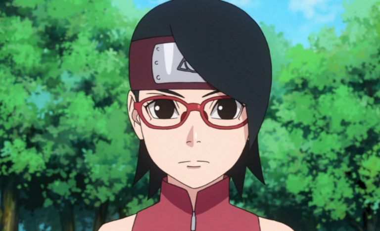 Este Ser O Visual De Sarada Adolescente Em Boruto Naruto Next