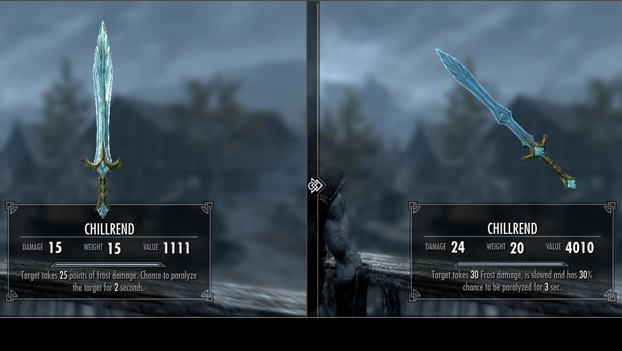 Skyrim Melhores Armas de Uma Mão Critical Hits