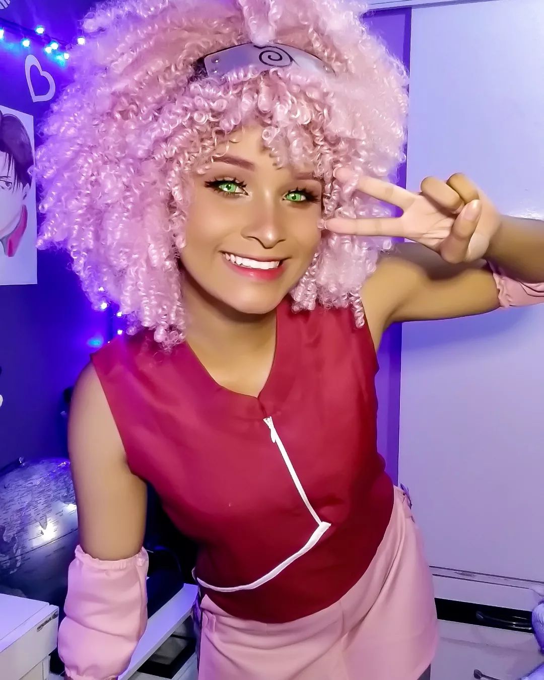 Brasileira Fez Um Cosplay Perfeito Da Sakura De Naruto Critical Hits