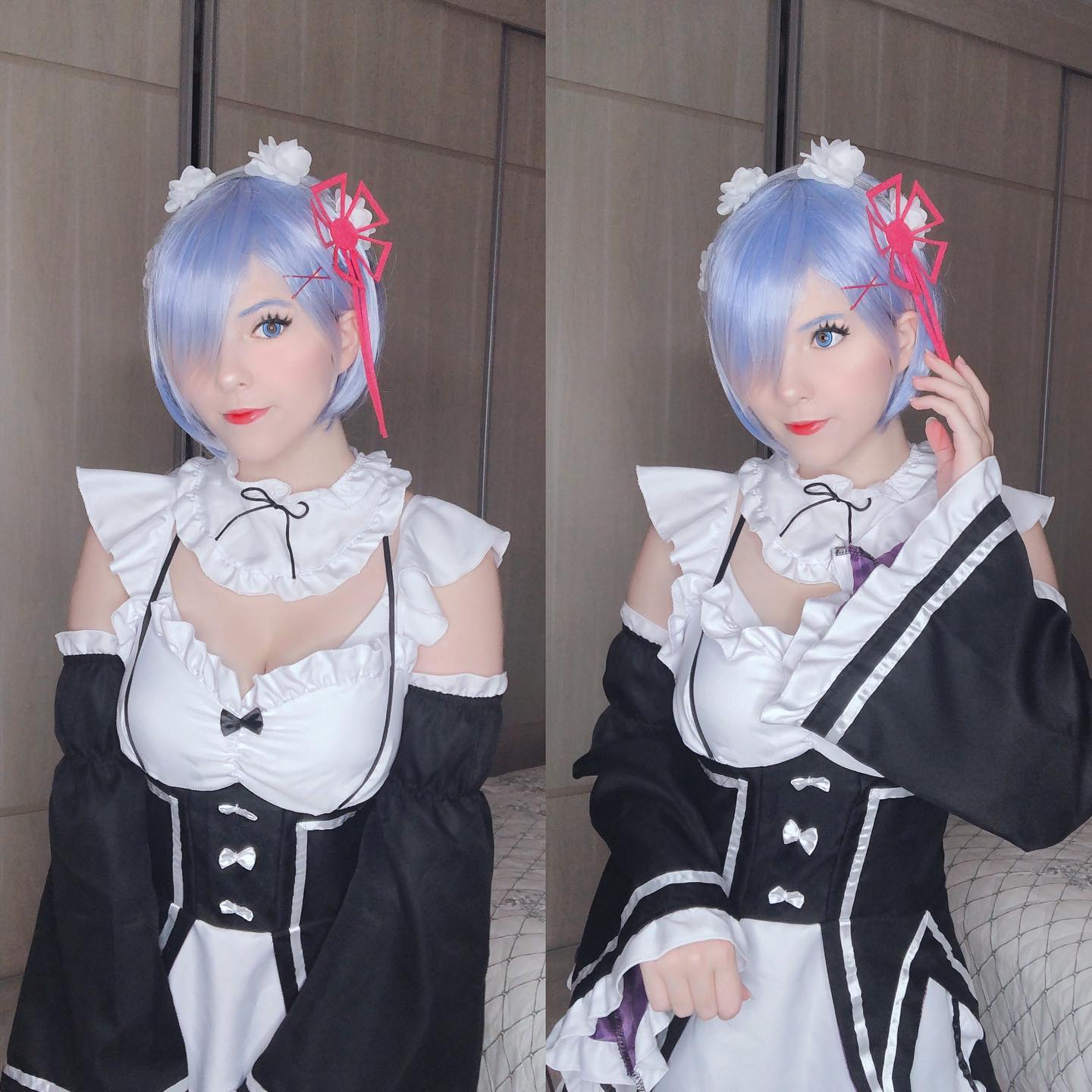 Fã brasileira de Re Zero fez um lindo cosplay da Rem