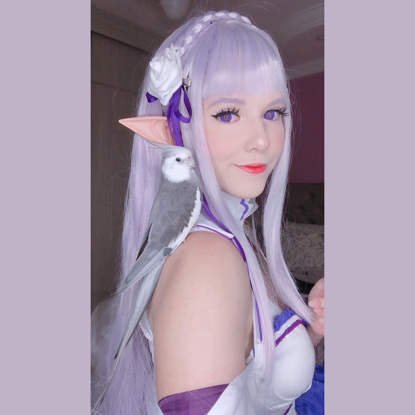 Brasileira Fez Um Cosplay Maravilhoso Da Emilia De Re Zero