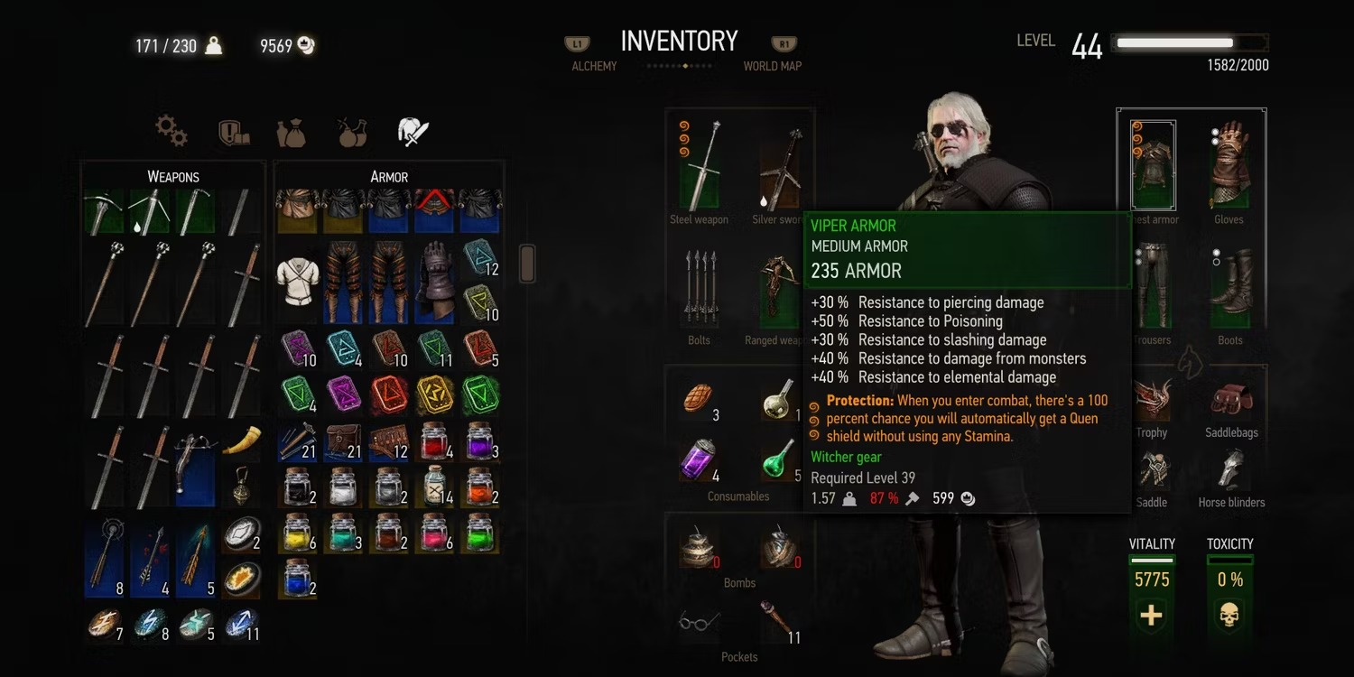 The Witcher 3 Guia Das Classes De Armaduras Critical Hits