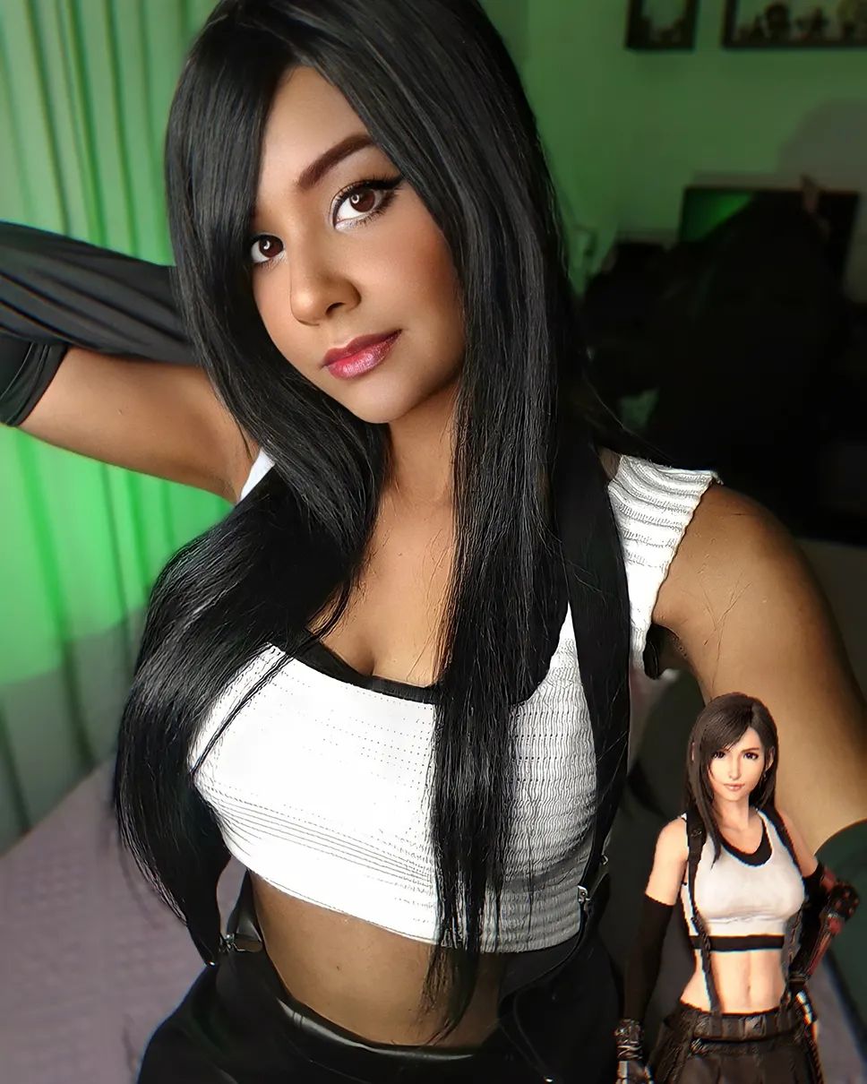 Brasileira Nancy Banks69 Fez Um Lindo Cosplay Da Tifa De Final Fantasy