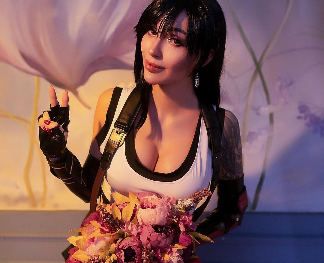 Modelo Valery Himera Viraliza Um Cativante Cosplay Da Tifa De Final