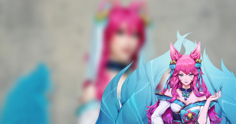 Cosplayer Realiza Um Bel Ssimo Cosplay Da Ahri Em Sua Skin Florescer