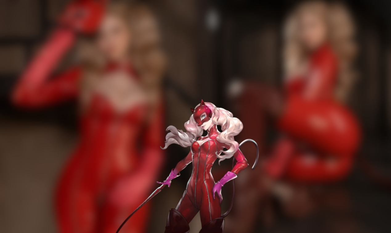 Modelo Alina Becker Fez Um Encantador Cosplay Da Ann Takamaki De