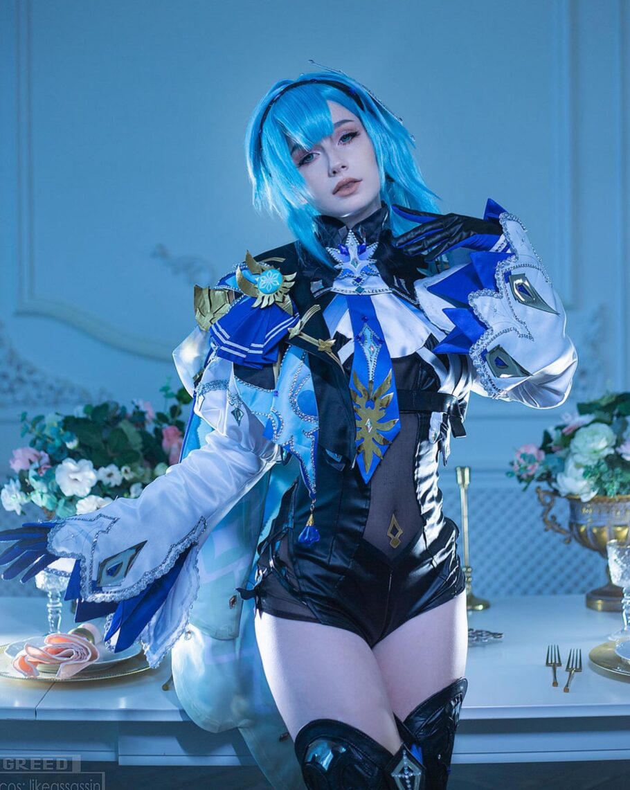 Esse Cosplay Da Eula De Genshin Impact Vai Congelar O Seu Cora O