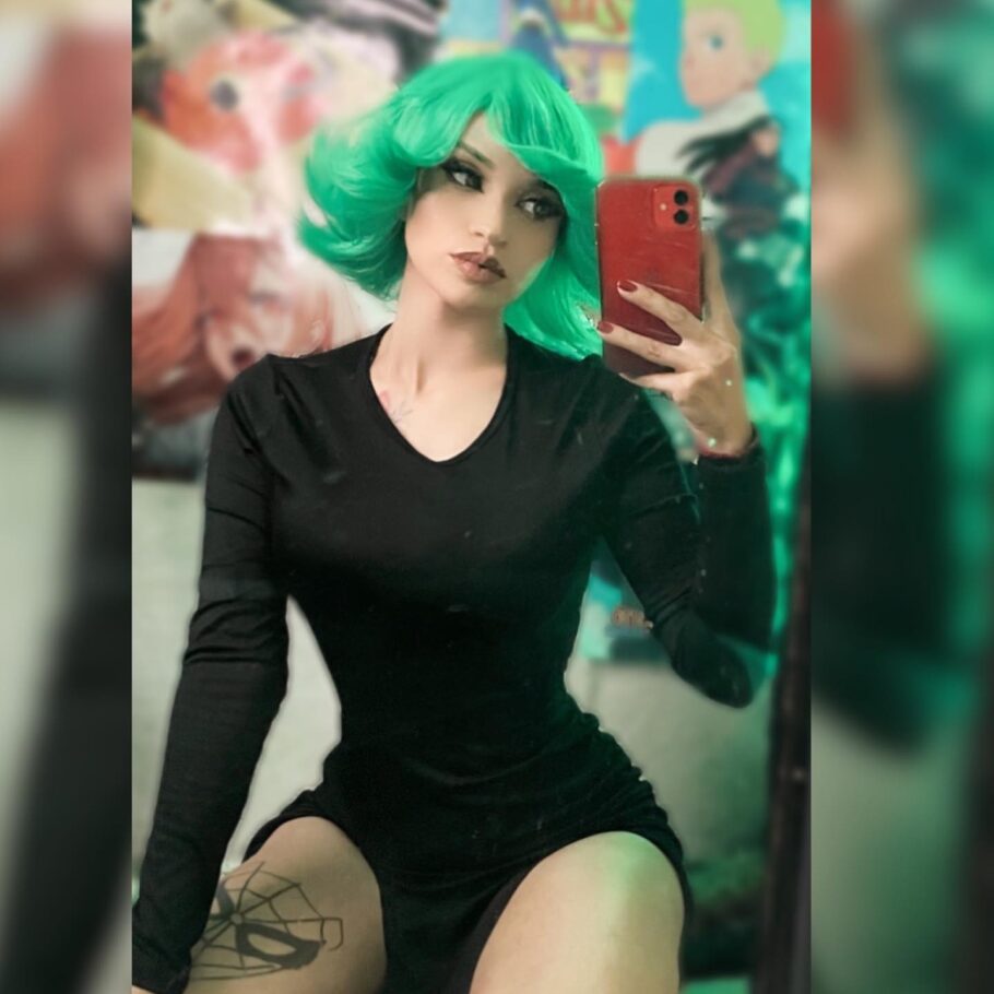 Modelo Lizbeth Fez Um Apaixonante Cosplay Da Tatsumaki De One Punch Man