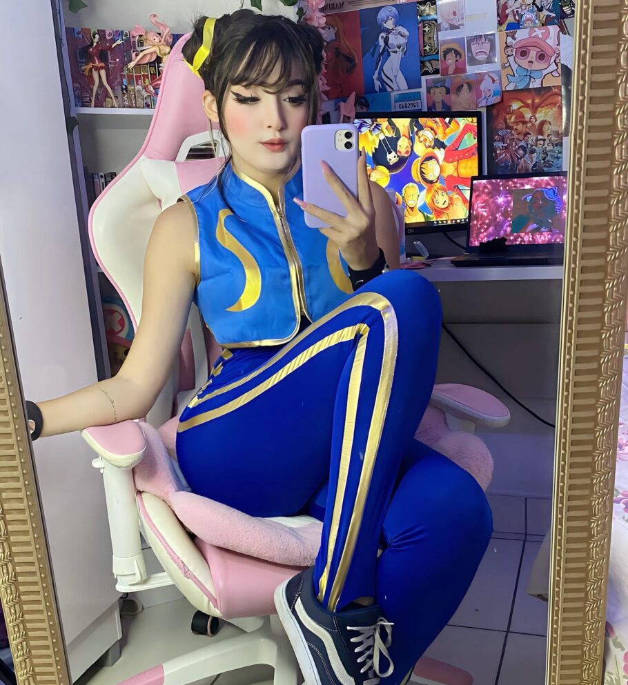 Brasileira Mizuleiso Vai Combar O Seu Cora O Esse Cosplay Da Chun