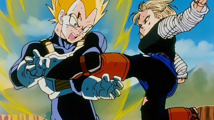 Dragon Ball Z Em qual episódio ocorre a luta de Vegeta contra a