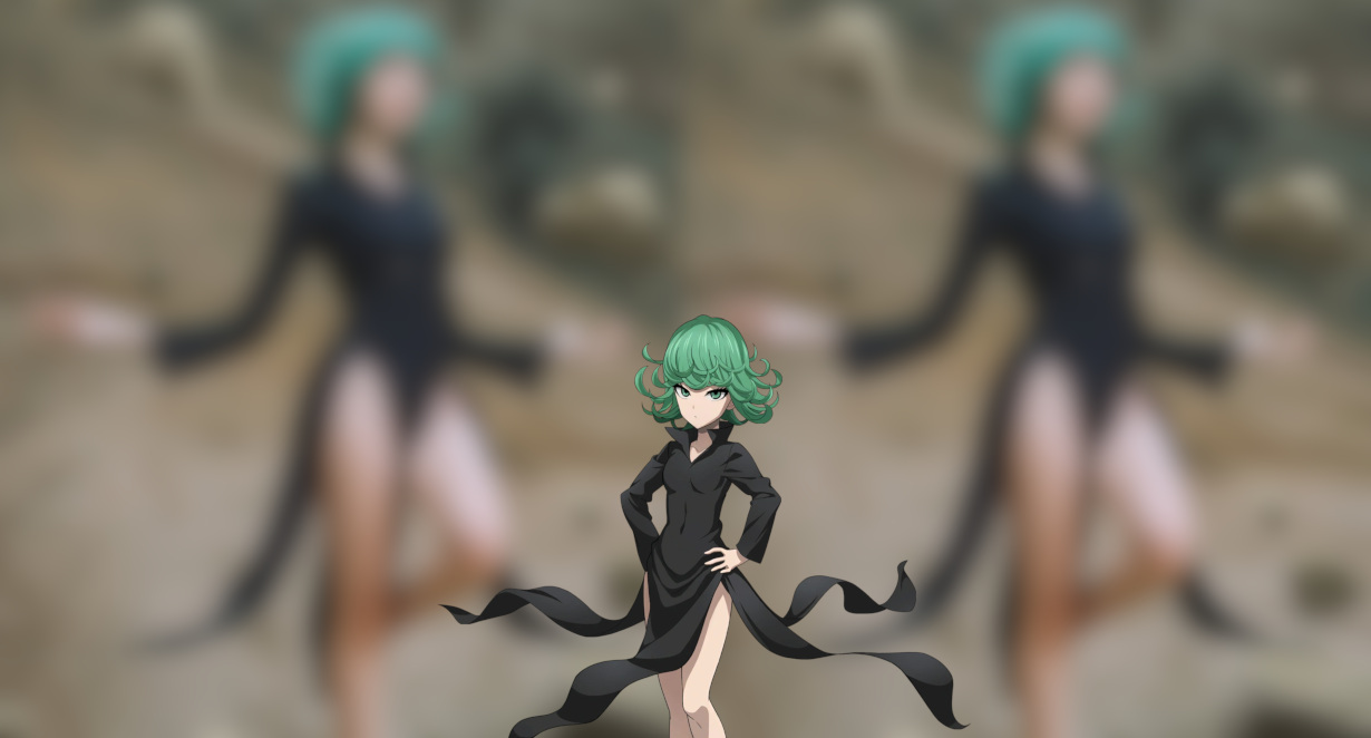 Modelo Genko vai roubar o seu coração esse cosplay da Tatsumaki de