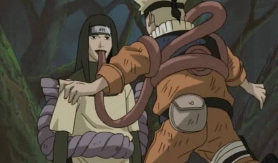 Naruto Em qual episódio Naruto enfrenta Orochimaru pela primeira vez