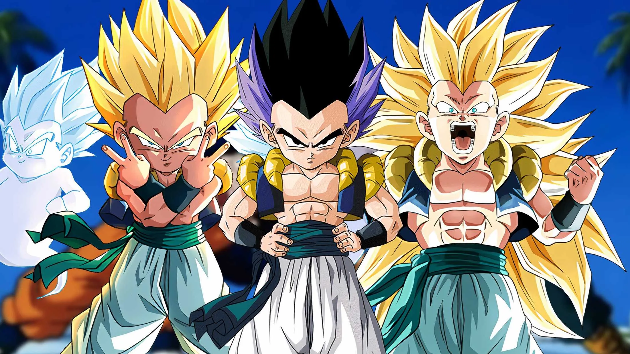 Todas as Transformações do Gotenks em Dragon Ball Critical Hits