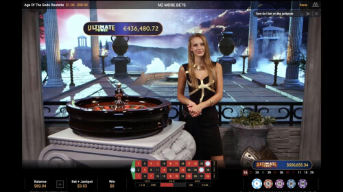 Age of Gods Bonus Roulette