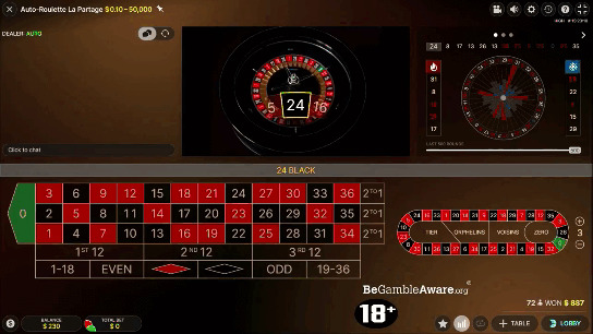 Auto Roulette La Partage