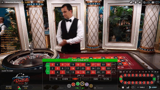 Live American Roulette