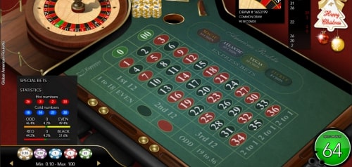 Global American Roulette - Espresso