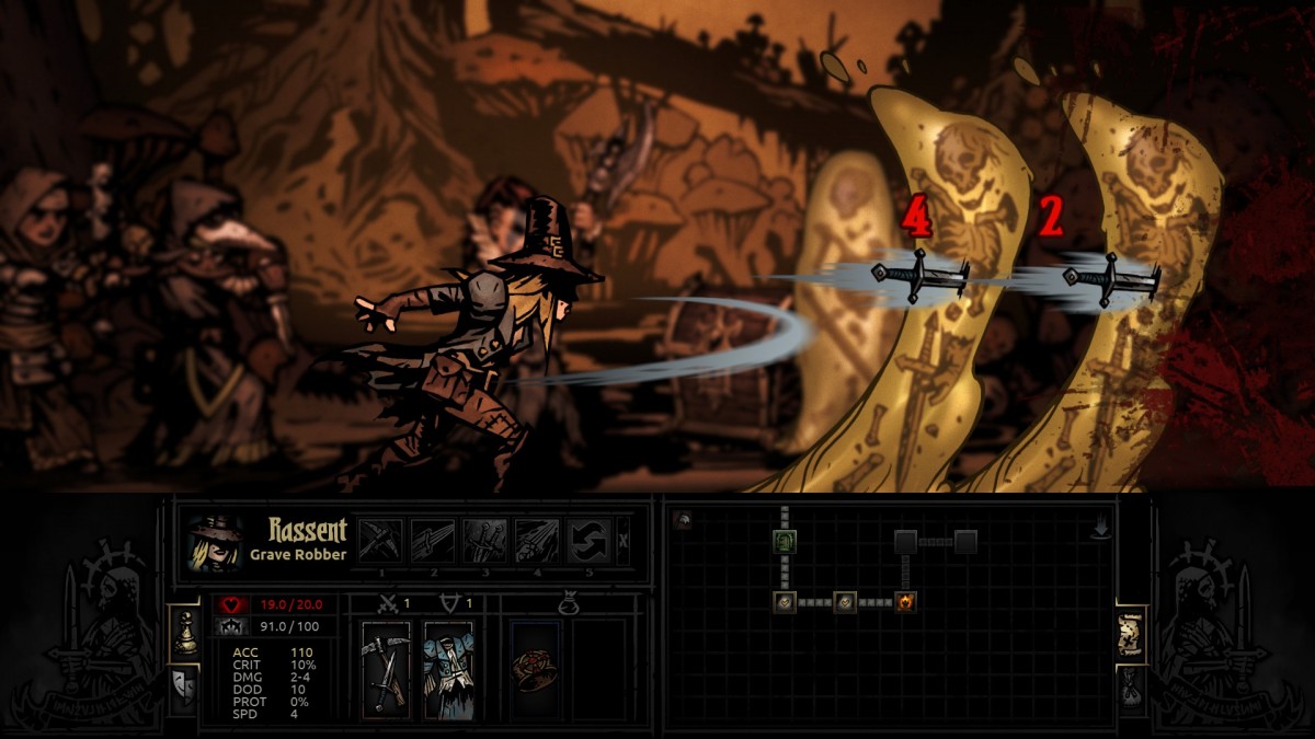 darkest dungeon trailer gameplay