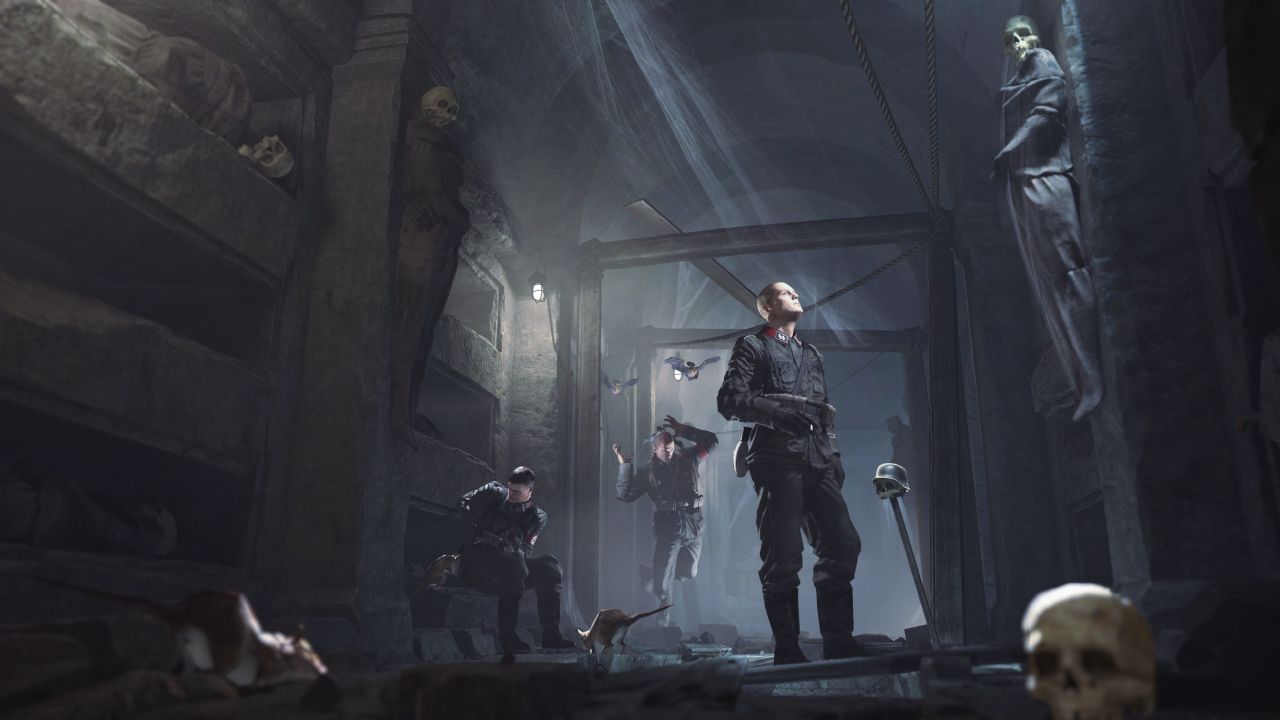 Zumbis nazistas são os novos inimigos em Wolfenstein The Old Blood - Drops  de Jogos