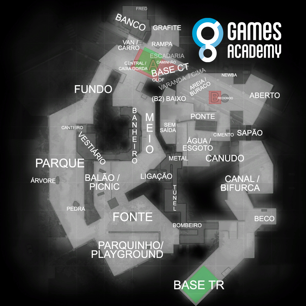 Saiba O Nome Das Posições Dos Principais Mapas De Counter Strike