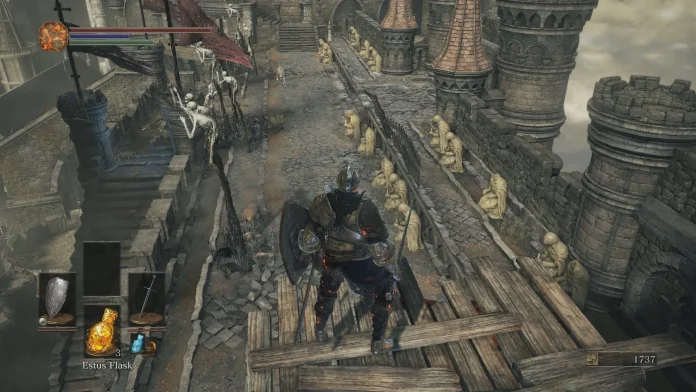 Dark Souls 3 Detonado - A Grande Muralha de Lothric