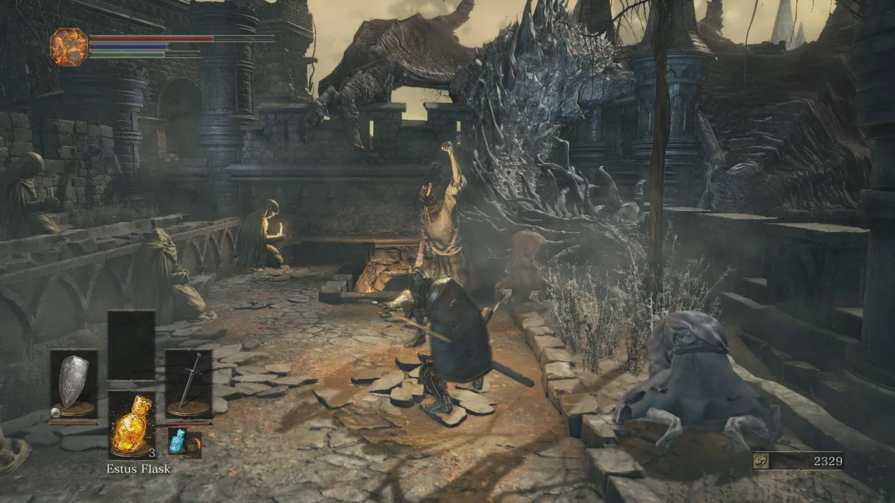 Dark Souls 3 Detonado - A Grande Muralha de Lothric