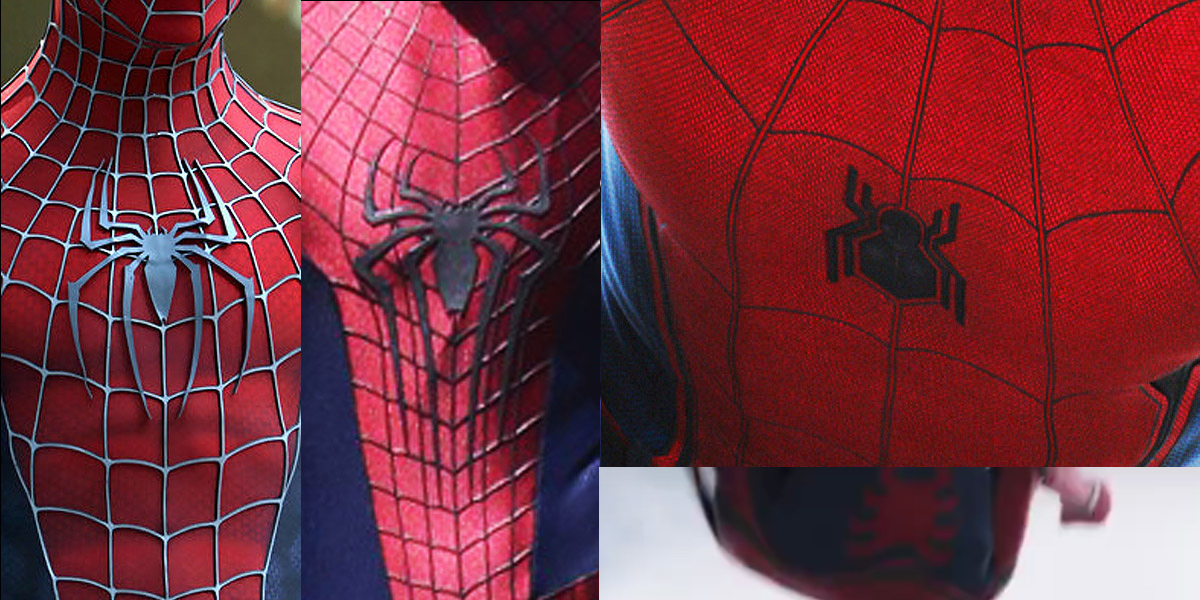 Паук с костюма человека паука