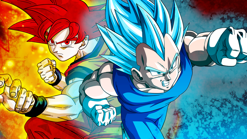 Desenhando o Vegetto Super Saiyan Blue [Dragon Ball Super