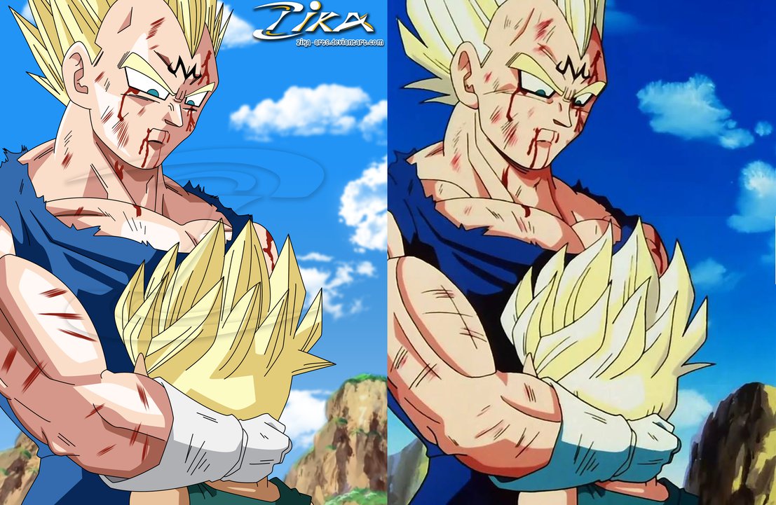 Dragon Ball: Artista transforma imagem de inteligência artificial em  ilustração de Vegeta e Trunks