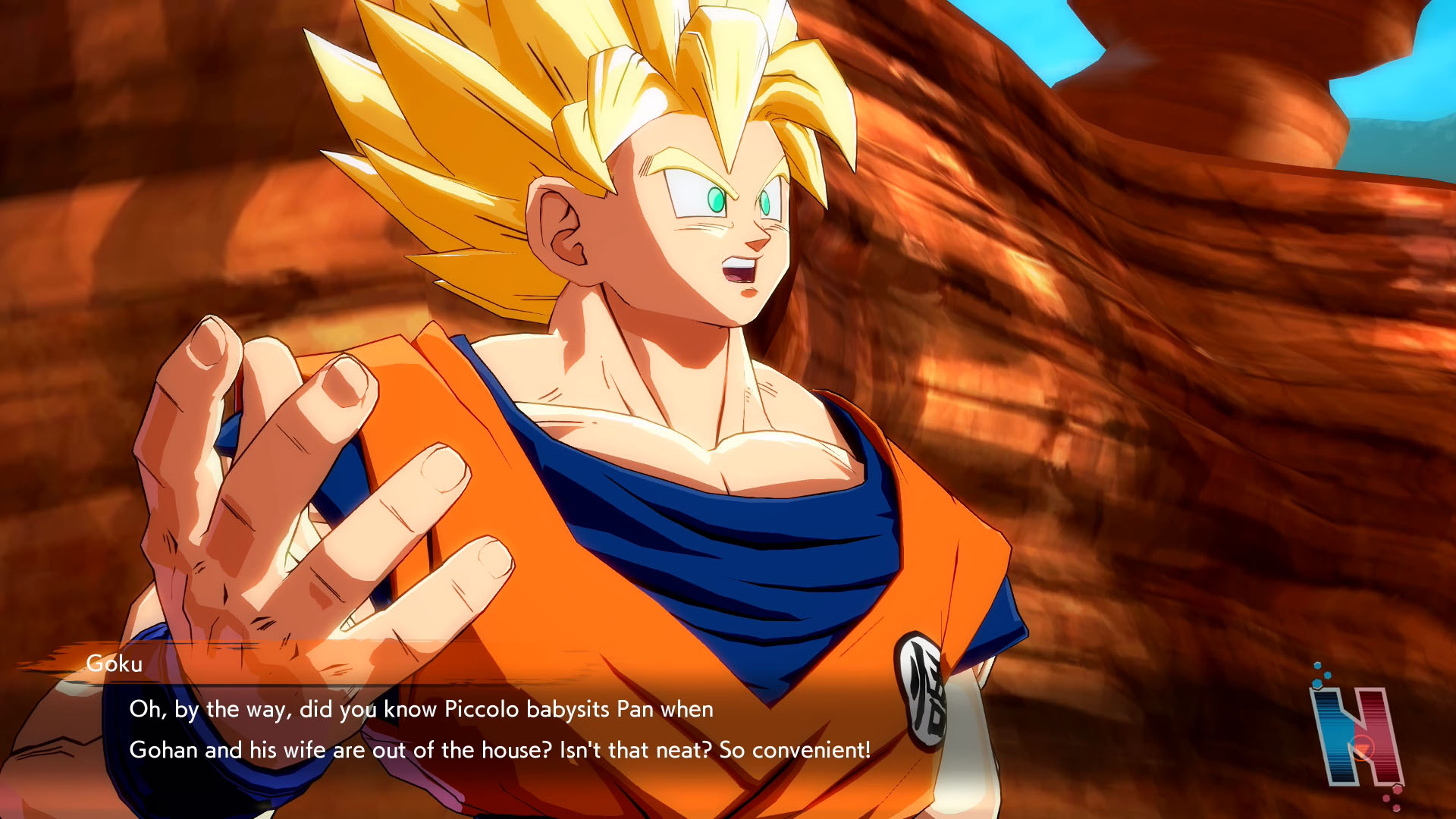 Detalle en Dragon Ball FighterZ revela nuevamente que Goku es un mal padre  y abuelo ⋆ A-tamashi
