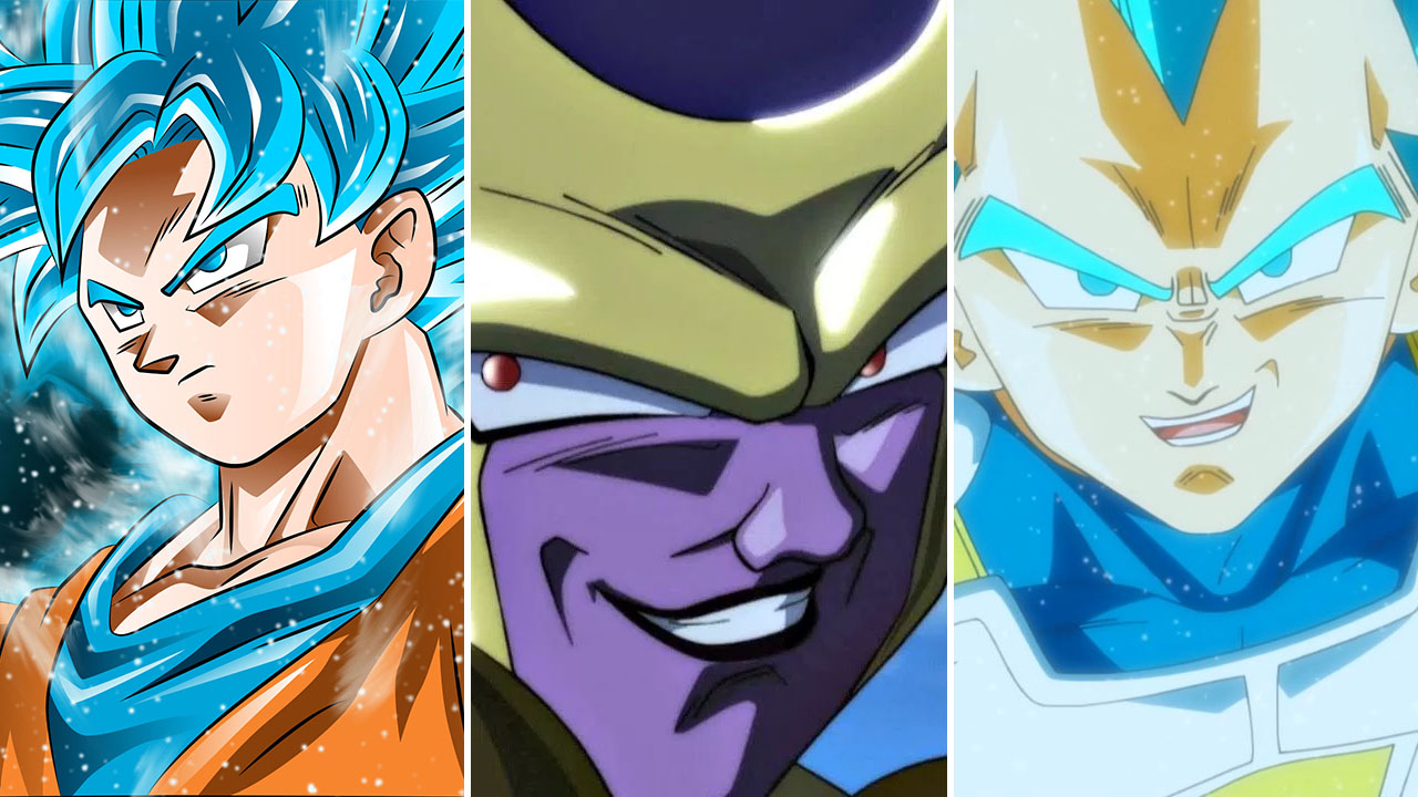 Freeza Dourado  Dragon ball super manga, Dragon ball super goku