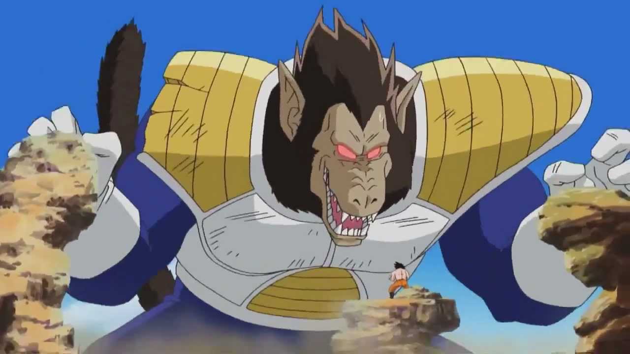 Esse é o motivo pelo qual Vegeta conseguia controlar a transformação de  Oozaru dele em Dragon Ball Z - Critical Hits
