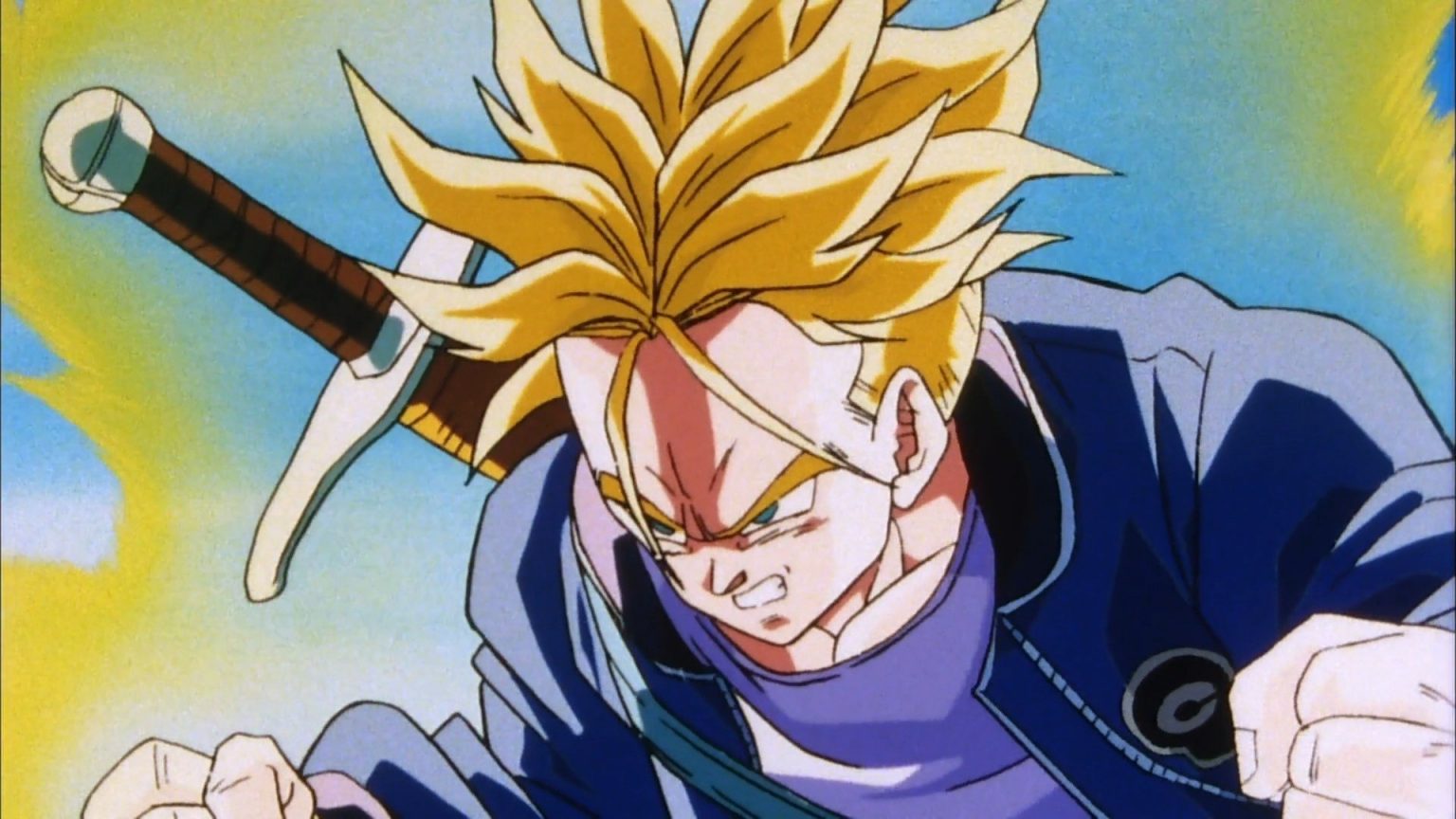 Por que Trunks não treinou com Goku e Vegeta da primeira vez que voltou