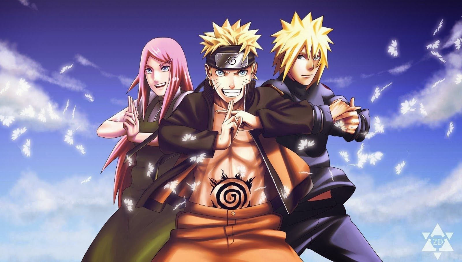 NARUTO SHIPPUDEN – Pai e Mãe: Uzumaki Naruto e sua família