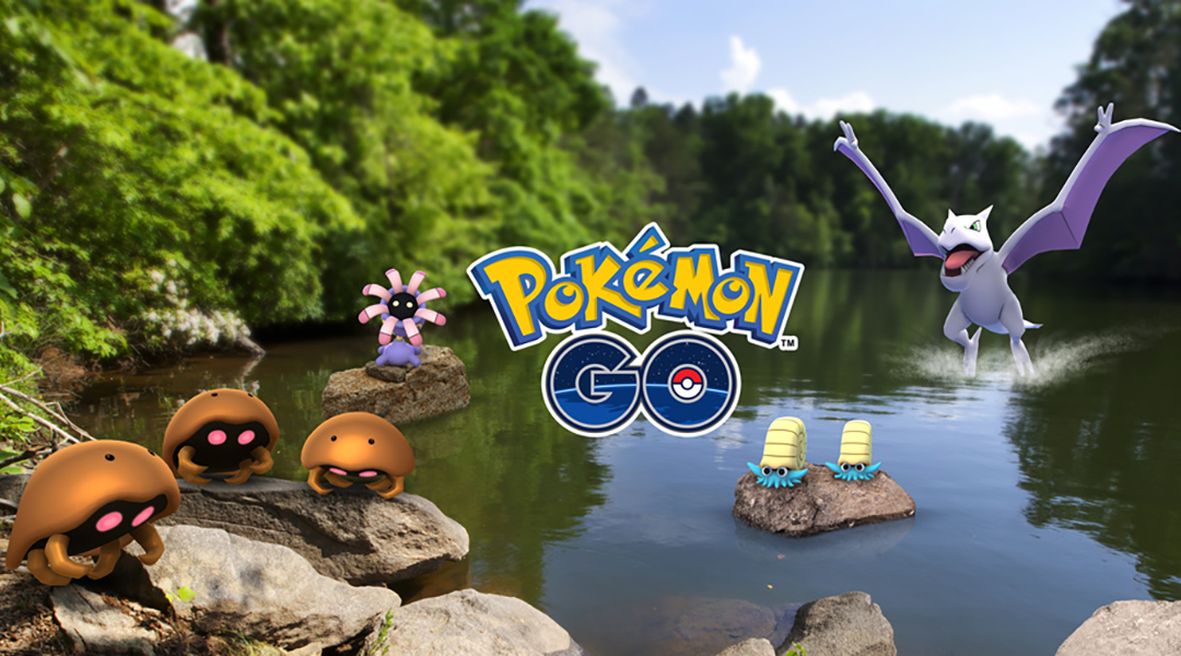 Evento Semana da Aventura em Pokémon GO aumenta a taxa de aparição dos monstrinhos do tipo pedra