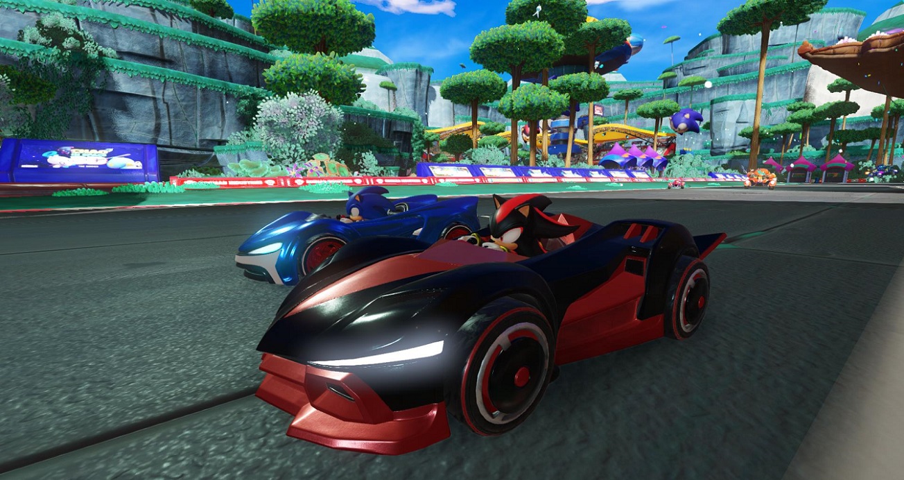 Revelado oficialmente Team Sonic Racing