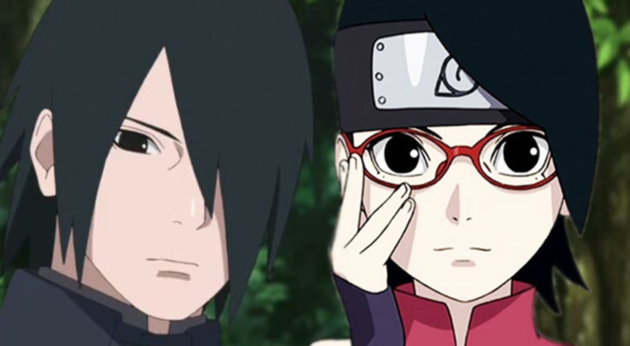 Sakura Uchiha e seu filhos  Sakura and sasuke, Anime naruto