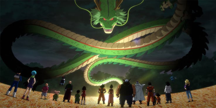 Trincas nas Esferas do Dragão? A paz que foi adiada pelo próprio Shen Long!, Dragon Ball GT Kai, Dragon Ball Z