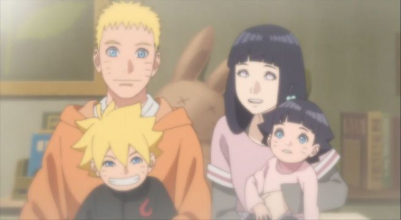 Boruto apresenta cena adorável de Hinata e Naruto