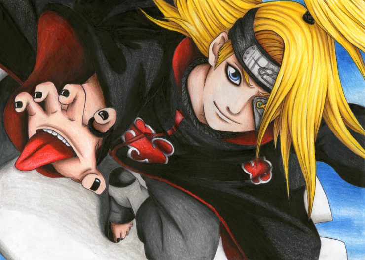 Akatsuki - Do mais fraco ao mais forte em Naruto Shippuden