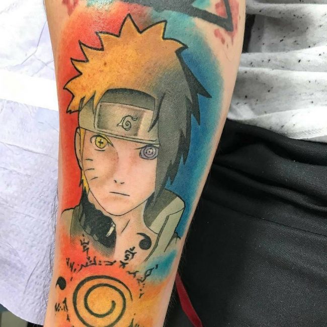 Boruto/Naruto  Tatuagens de anime, Tatuagens de arte corporal, Naruto e  sasuke desenho